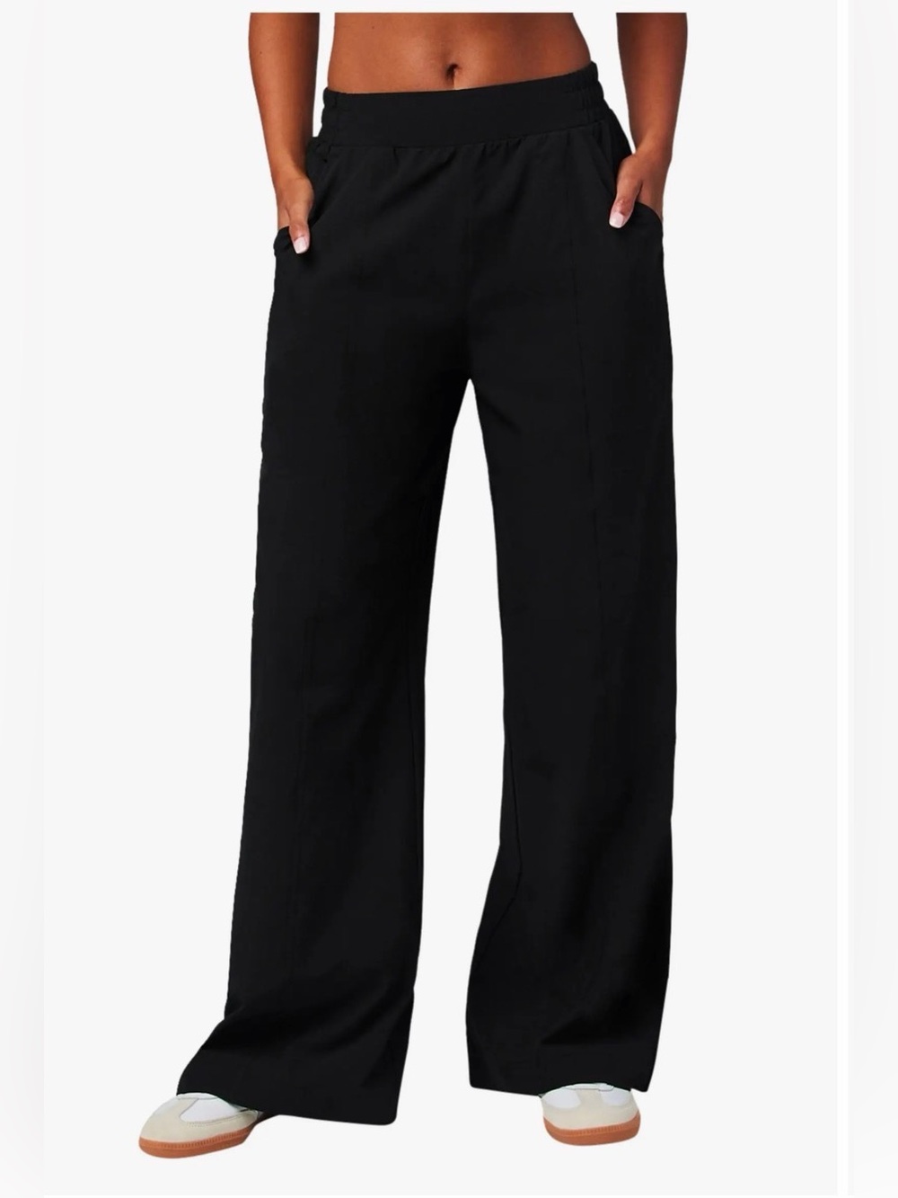 Fabletics Athleisure Pull-On Wide Leg Pants